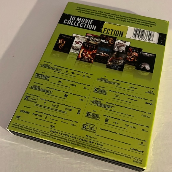 Terror Times 10 Movie Horror DVD Collection - Picture 2 of 5